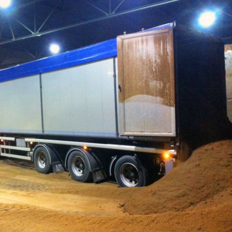 gebruik walking floor trailer Breevaart